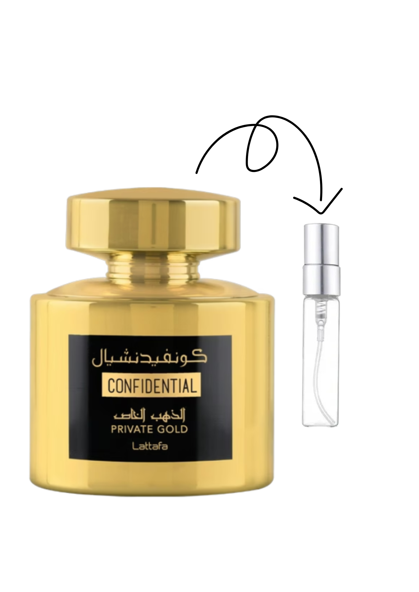 Lattafa Confidential Private Gold